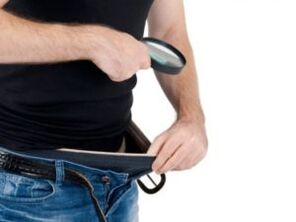 A man is worried about the size of his penis.